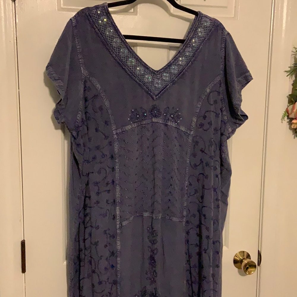Embroidered Dress AS IS